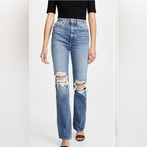 Khaite Danielle Distressed Jeans